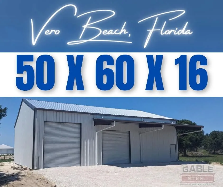 50 by 60 by 16 foot pre-engineered steel building — RSC Construction Solutions.